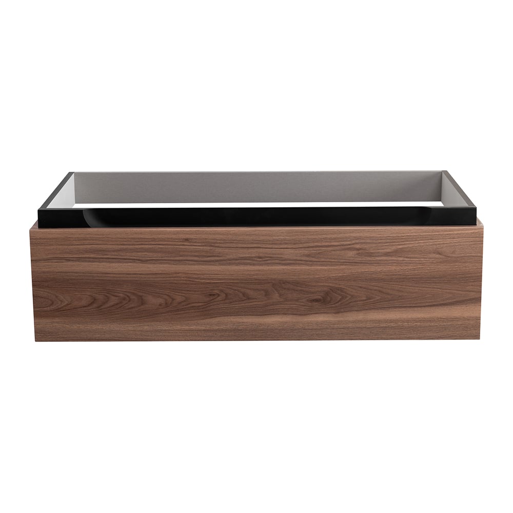 Изображение товара Подвесная база под раковину CEZARES SLIDER с ящиком орех дымчатый