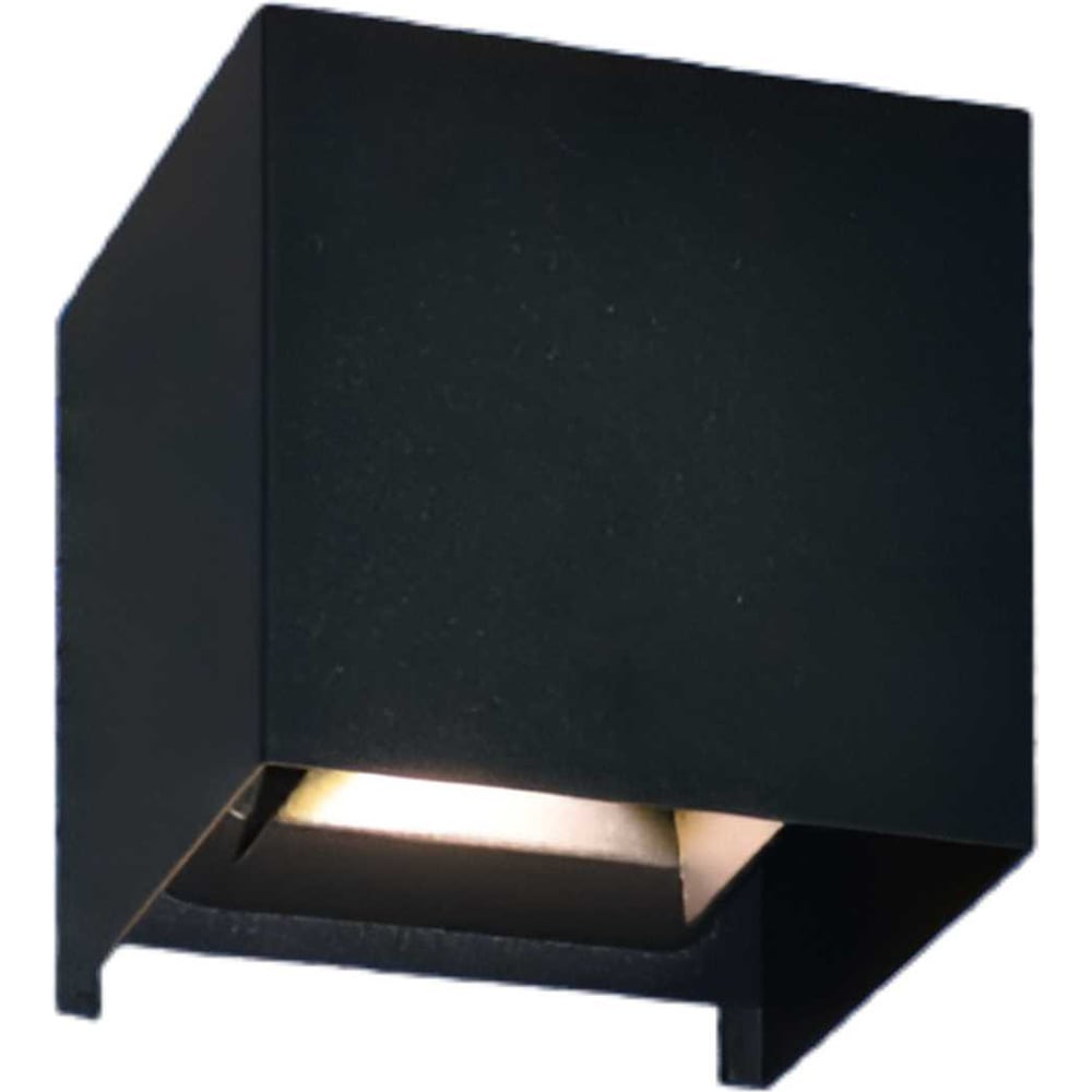 Изображение товара Фасадный светодиодный светильник truEnergy 10W IP54 черный алюминий 27001