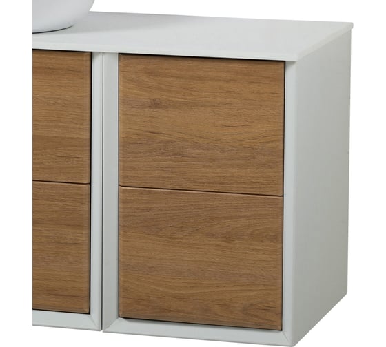 Изображение товара Шкафчик подвесной CEZARES BELLAGIO совместимый с базой под раковину, Rovere tabacco, 35x46x48 54719