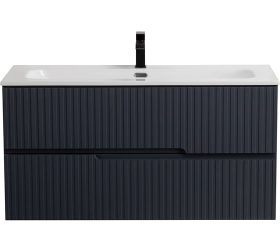 Изображение товара База под раковину CEZARES DUET-N подвесная с двумя выкатными ящиками, Grafito, 1000x457x500, DUET-N-1000-2C-SO-GR-P