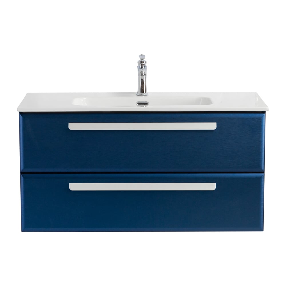 Изображение товара Подвесная база под раковину CEZARES ECO-CER-N с двумя ящиками 1000 мм