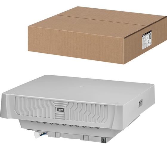 Изображение товара Вентилятор потолочный TDM ELECTRIC с фильтром ВПФ 570/430 м3/час, 230В, 60Вт, IP55 TDM SQ0832-0130