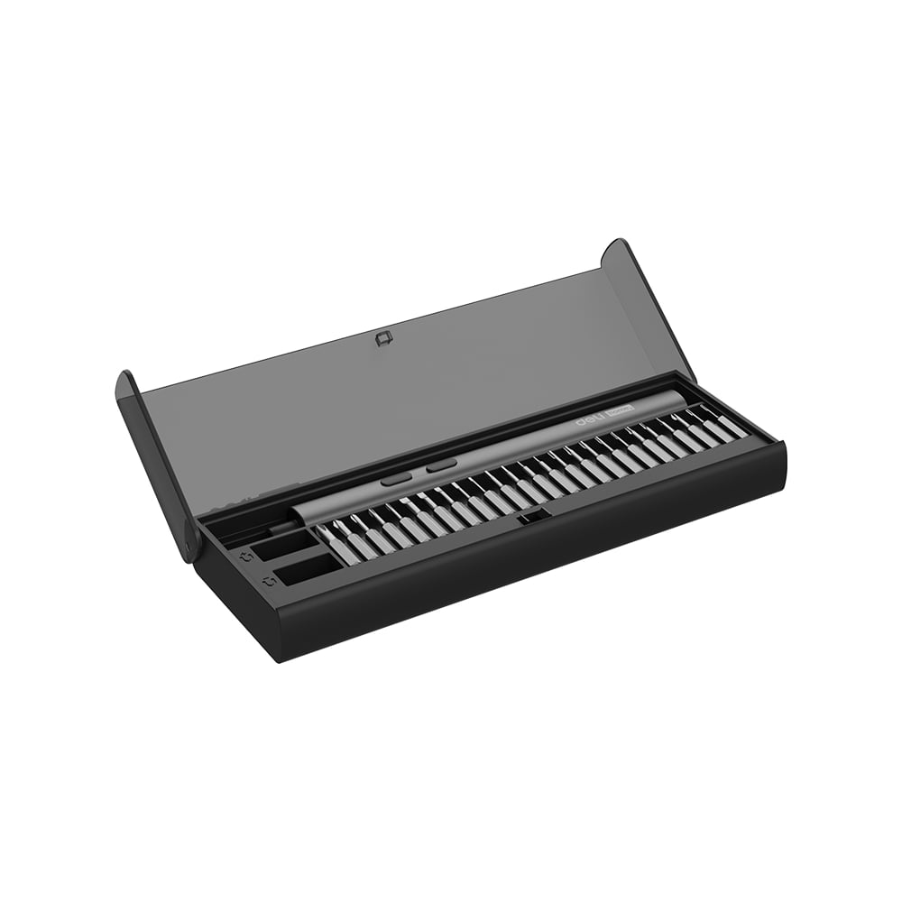 Изображение товара Аккумуляторная прецизионная отвертка DELI DY-DP04-1B1 3.7В, 200об/мин, кейс, 25 бит