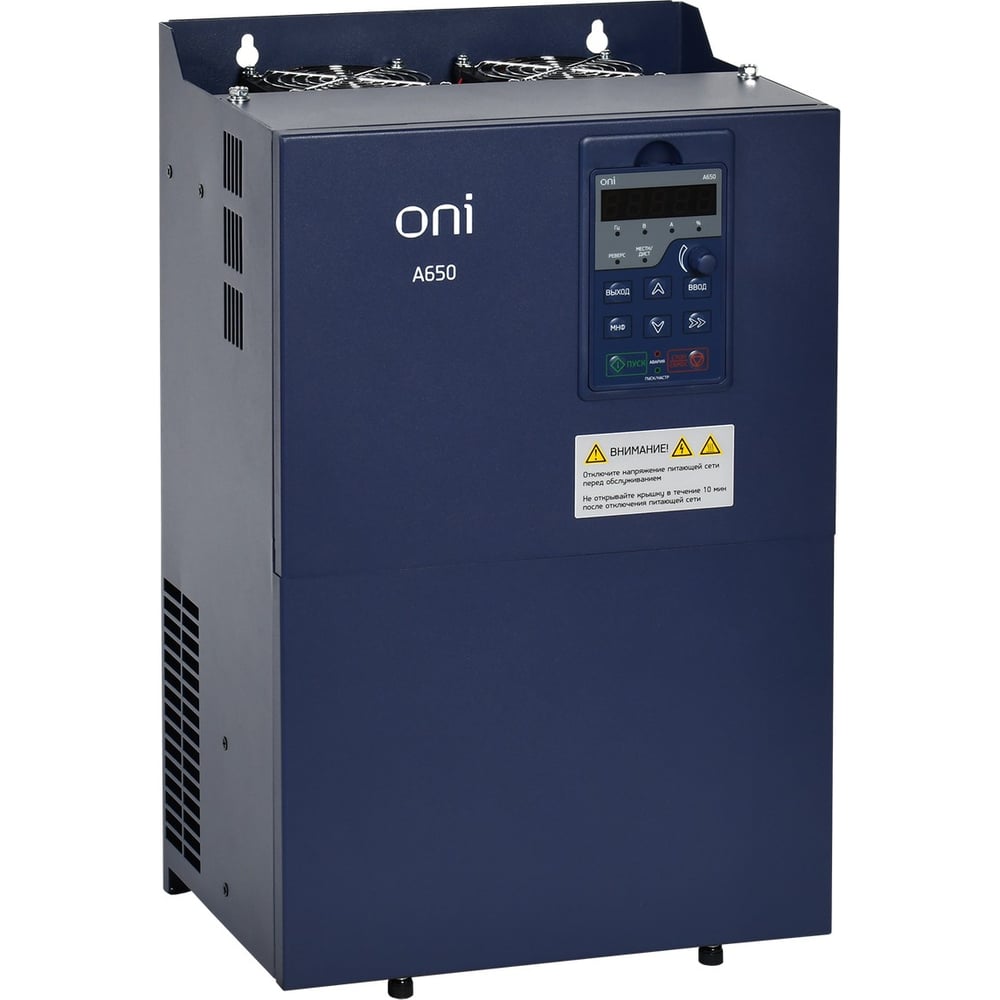 Изображение товара Преобразователь частоты ONI A650 380В 3Ф 75кВт 150А тор. M A650-33E75TM