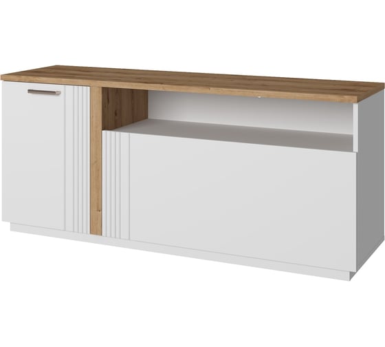 Изображение товара Тумба Anrex MATEO RTV 2DN белый/дуб наварра 732345