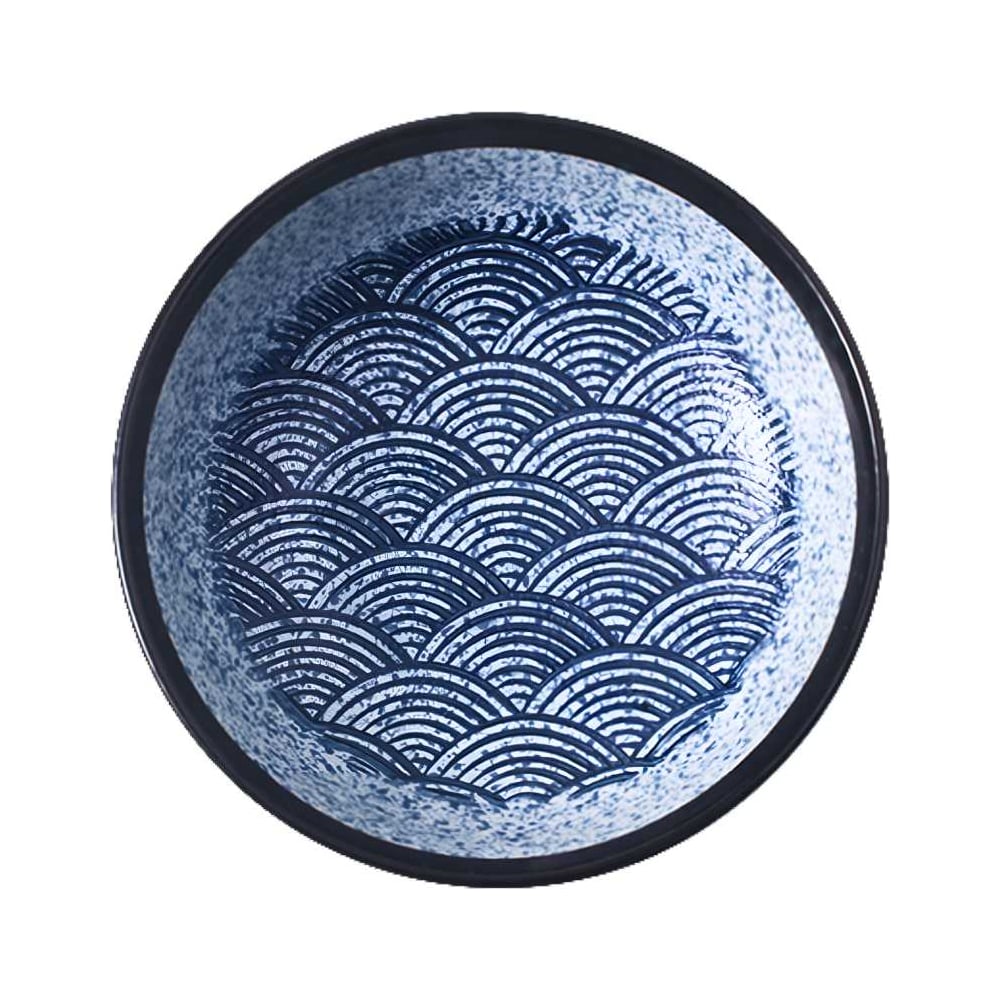Изображение товара Тарелка Homium Japanese Collection Top, диаметр 20.5 см, глубокая, синий top09