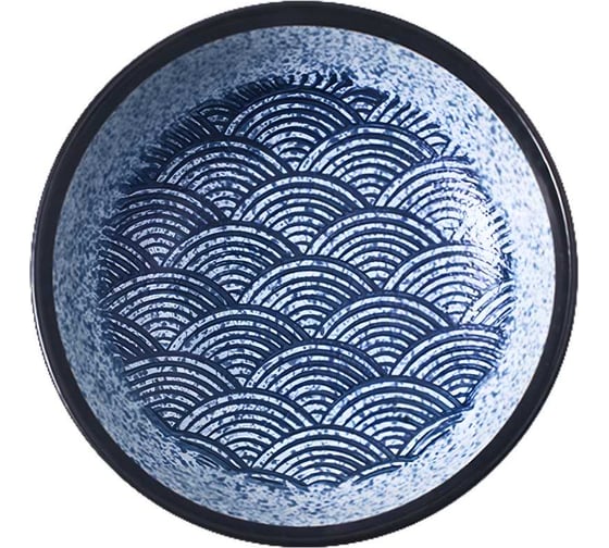 Изображение товара Тарелка Homium Japanese Collection Top, диаметр 20.5 см, глубокая, синий top09