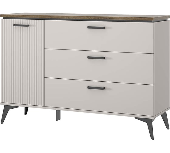 Изображение товара Тумба Anrex VINATI 1D3S персидский жемчуг/амарок 741093