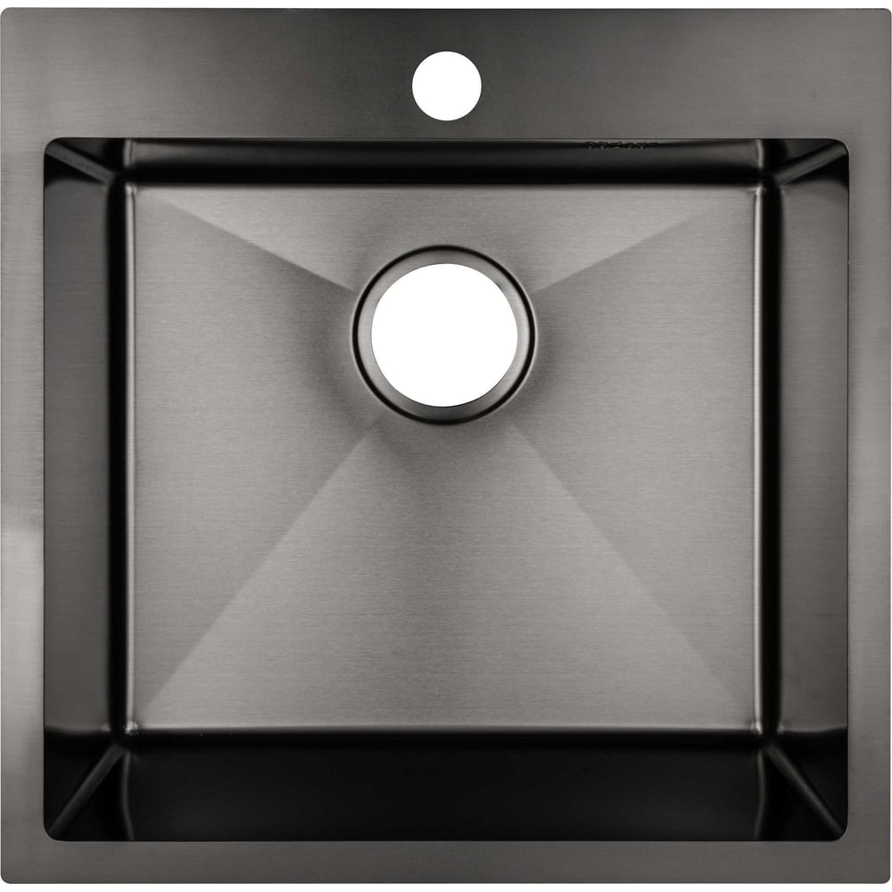 Изображение товара Мойка сварная VIDAGE VS-5050 50x50 см нержавеющая сталь графит