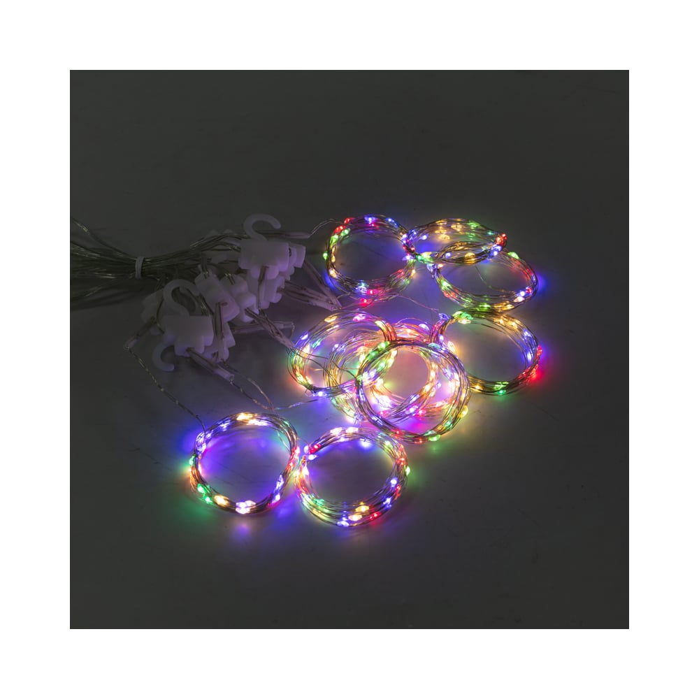 Изображение товара Гирлянда Neon-Night Занавес из росы 3x3м 300 LED мультиколор USB пульт управления