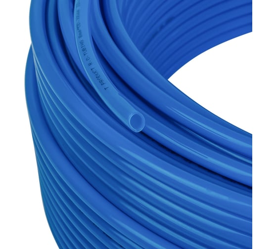 Изображение товара Трубка пневматическая NBPT PE 8-6-50м, синяя 83160