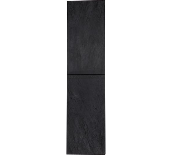 Изображение товара Шкаф подвесной CEZARES MOLVENO с двумя распашными дверцами с доводчиками, с двумя полками, Nero, 400x300x1600 MOLVENO-1600-2A-SC-NR