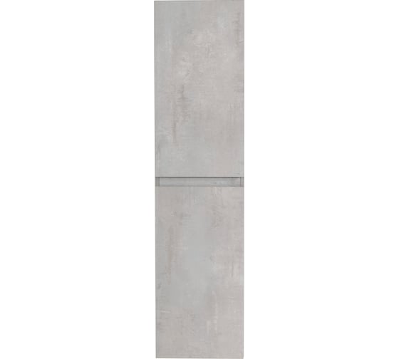 Изображение товара Шкаф подвесной CEZARES MOLVENO с двумя распашными дверцами с доводчиками, с двумя полками, Beton, 400x300x1600 MOLVENO-1600-2A-SC-BET