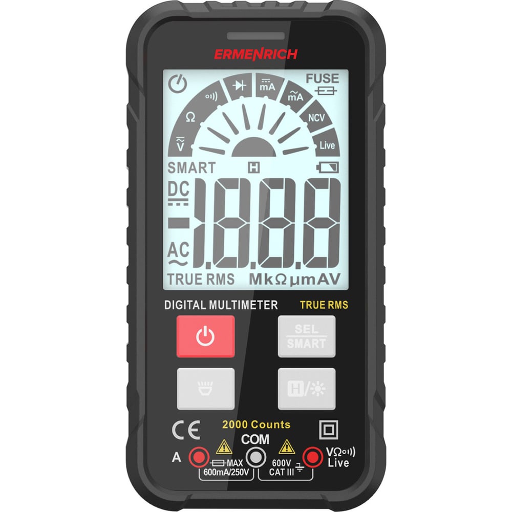 Цифровой мультиметр Ermenrich (Эрменрих) Zing TC16 82982