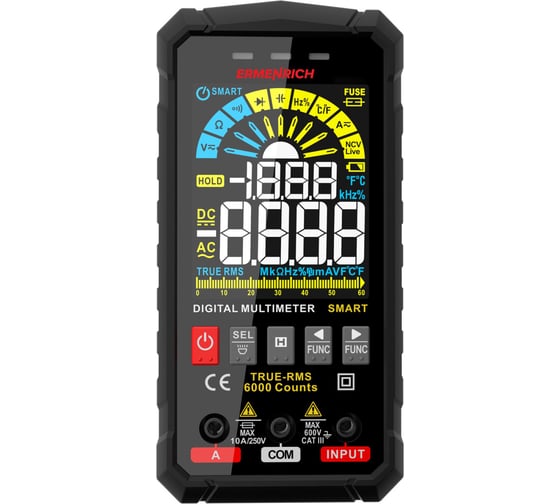 Изображение товара Цифровой мультиметр Ermenrich (Эрменрих) Zing TC26 82987