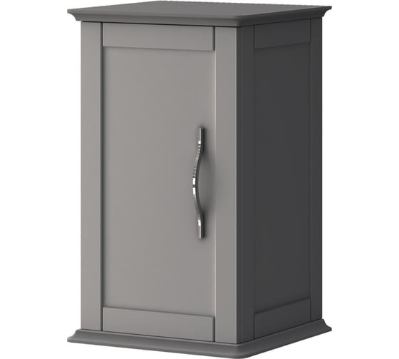 Изображение товара Подвесной шкафчик CEZARES TIFFANY с одной распашной дверцей, реверсивный, Grigio Nuvola, 34x32x59 55246