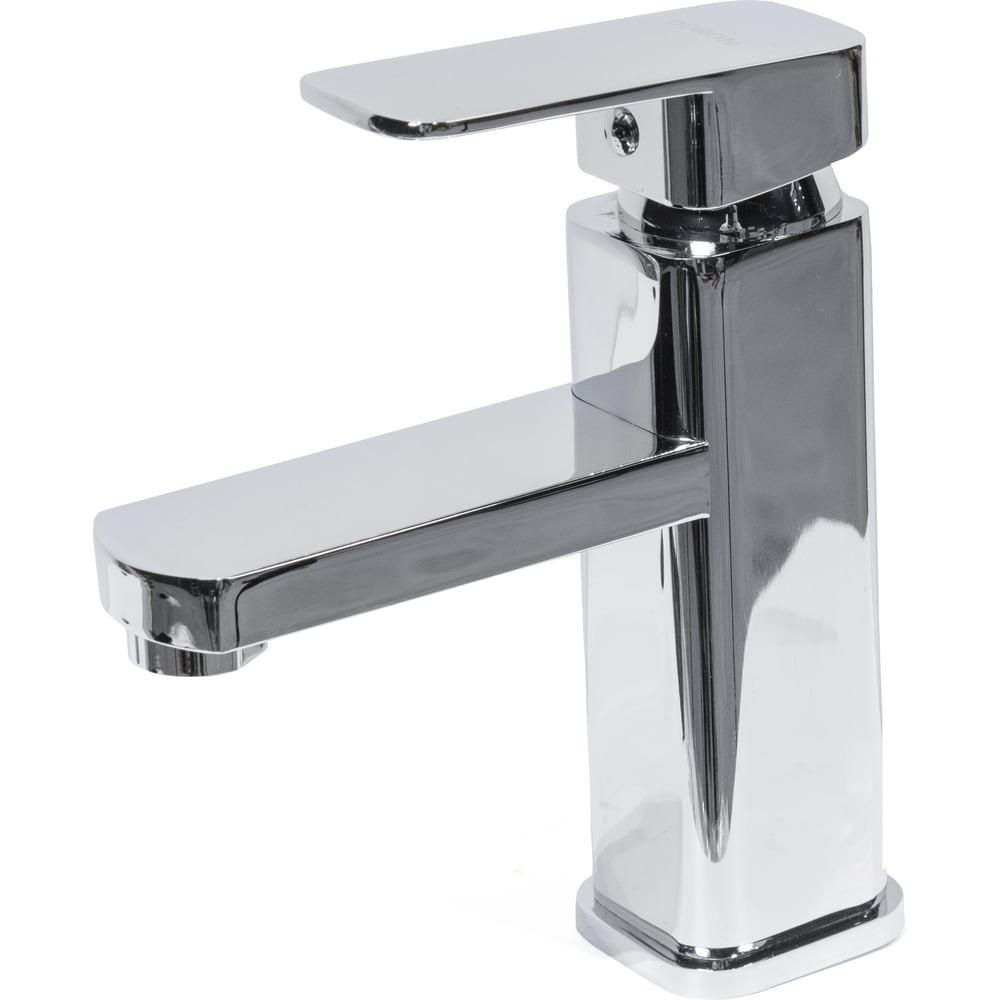 Изображение товара Смеситель для умывальника Doron DL 2346-N шаровый хром короткий излив