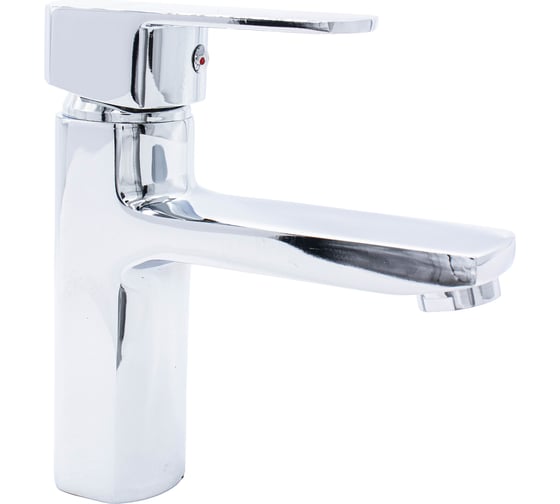 Изображение товара Смеситель для умывальника Doron DL 2350-N, шаровый, хром, излив короткий, п/г 016338