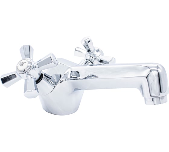 Изображение товара Смеситель для умывальника Doron DL 1515-N, 1/2 керамика, хром, излив короткий, п/г 016329