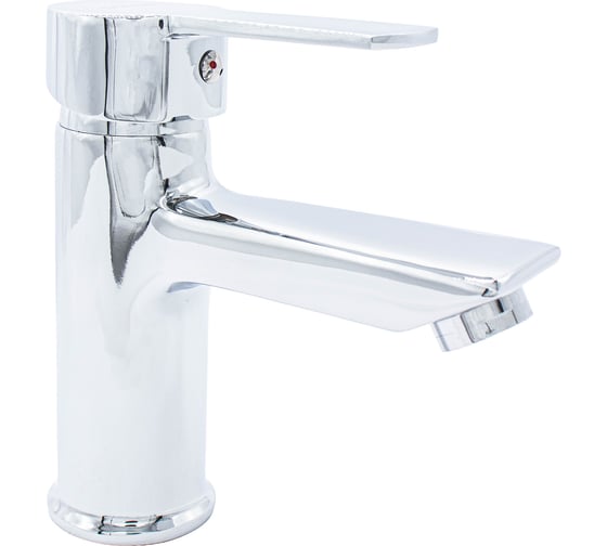 Изображение товара Смеситель для умывальника Doron DL 2322-N, шаровый, хром, излив короткий, п/г 000288