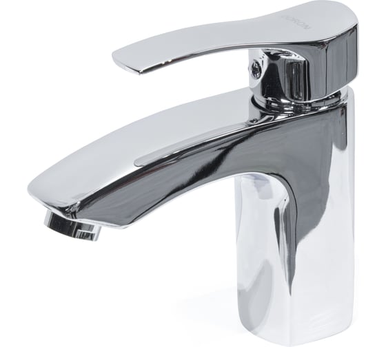 Изображение товара Смеситель для умывальника Doron DL 2351-N, шаровый, хром, излив короткий, п/г 016342