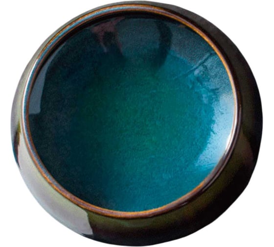Изображение товара Тарелка Homium Magistro, D16, глубокая, сине-зеленый (кошачий глаз) magistro01
