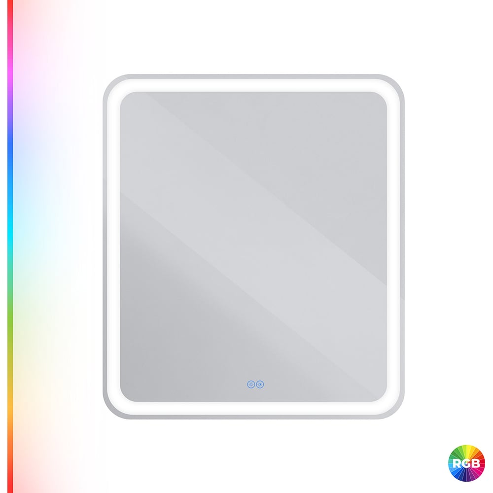 Изображение товара Зеркало со Светодиодной Подсветкой RGB Cezares MULTICOLORE 700x800 мм