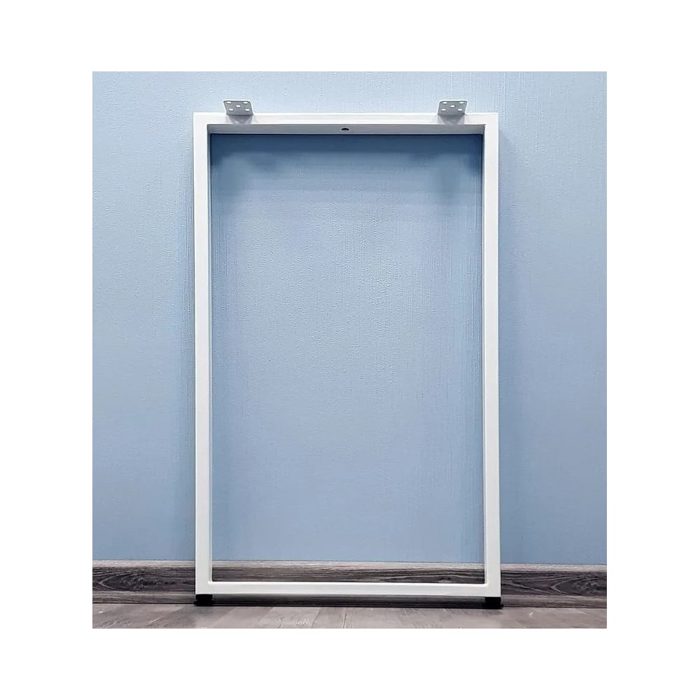 Изображение товара Подстолье для стола Parallax О-образное 1075 550 40x20 мм белое стиль лофт