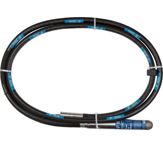 Изображение товара Вал гибкий BULL 6 м, в сборе, с вибронаконечником 48 мм, для вибратора PCV 6026 1329659