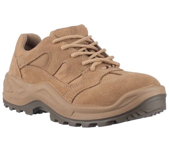 Изображение товара Полуботинки (кроссовки) DAVE MARSHALL URSUS "КОБРА" натуральная кожа/текстиль, цвет бежевый, размер 43 БОТ367.22 БЕЖЕВЫЙ/43