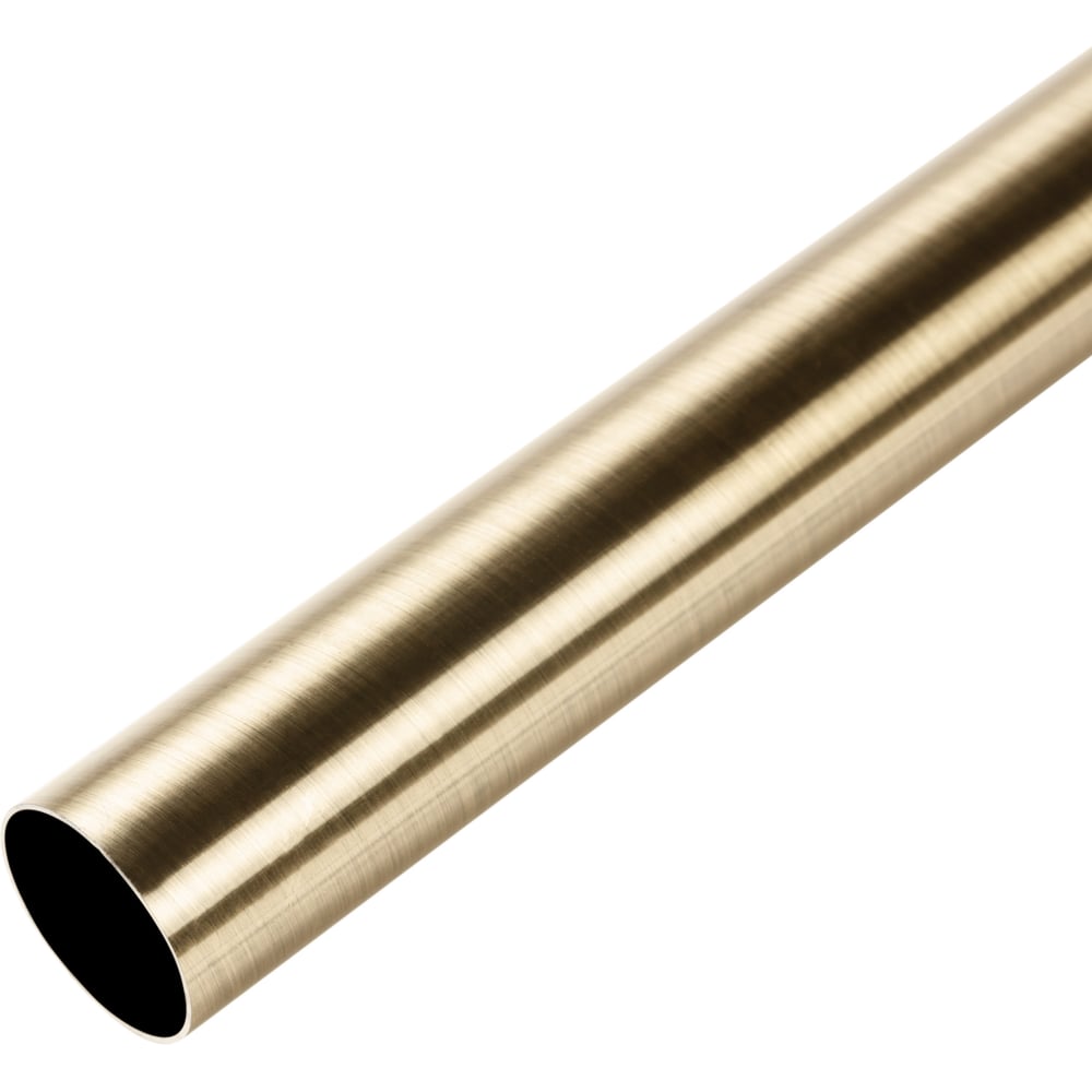 Изображение товара Труба для карниза D25 , металлическая, антик, длина 3 м, настенный или потолочный монтаж