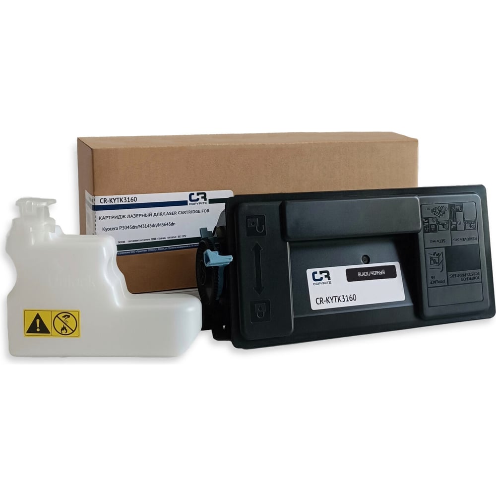 Изображение товара Картридж лазерный COPYRITE CR-KYTK3160 TK-3160 черный 12500 страниц для Kyocera