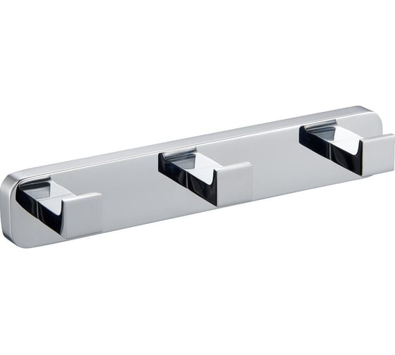 Изображение товара Вешалка с 3 крючками для ванной Wonzon & Woghand хром WW-9535