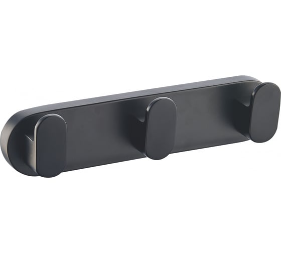 Изображение товара Вешалка с 5 крючками для ванной Wonzon & Woghand черный WW-7755