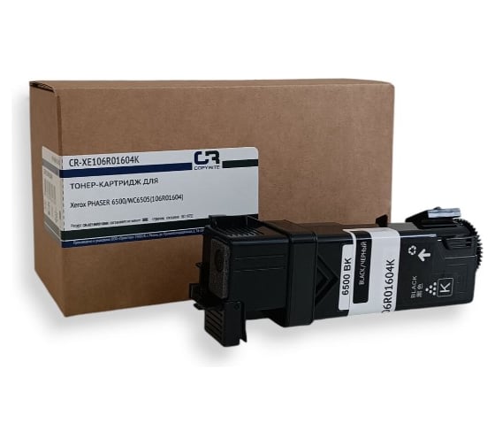 Изображение товара Картридж лазерный COPYRITE CR-XE106R01604K 106R01604 черный (3000стр.) для Xerox Phaser 6500/WC6505 2044144