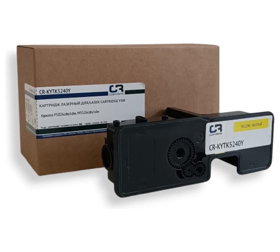 Изображение товара Картридж лазерный COPYRITE CR-KYTK5240Y TK-5240Y желтый (3000стр.) для Kyocera P5026cdn/cdw/M5526cdn 2020789
