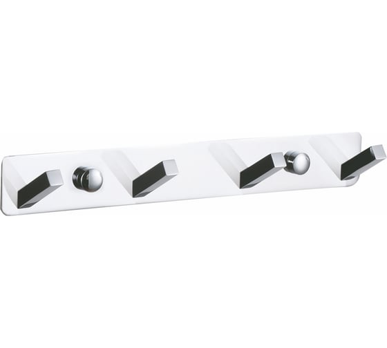 Изображение товара Вешалка с 4 крючками для ванной Wonzon & Woghand хром WW-9385-4