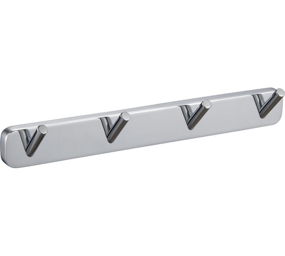 Изображение товара Вешалка с 4 крючками для ванной Wonzon & Woghand хром WW-6645