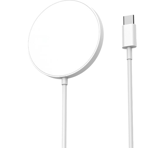 Изображение товара Беспроводное зарядное устройство REXANT Fast charge, Qi 15Вт, серебро 18-7079