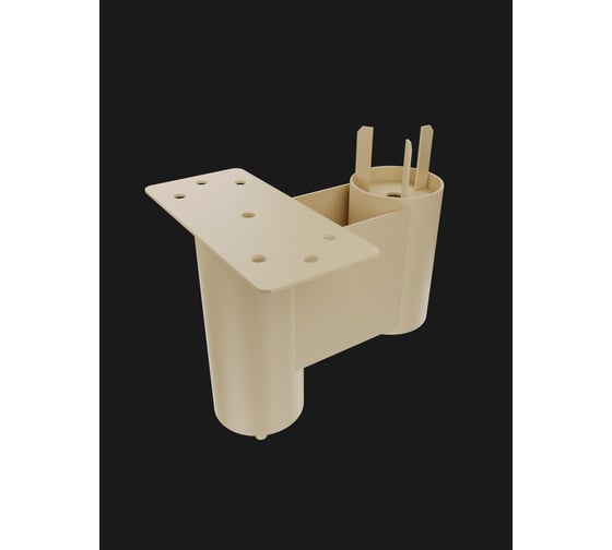 Изображение товара Модуль средний ДЗМи Мини Престиж, цвет слоновая кость 83860