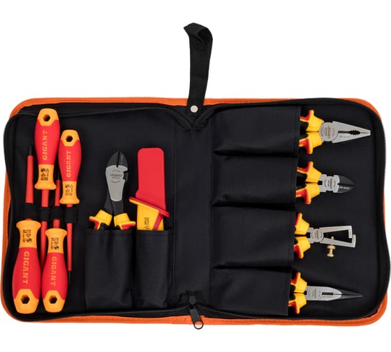 Изображение товара Набор электромонтажного инструмента Gigant GT-10