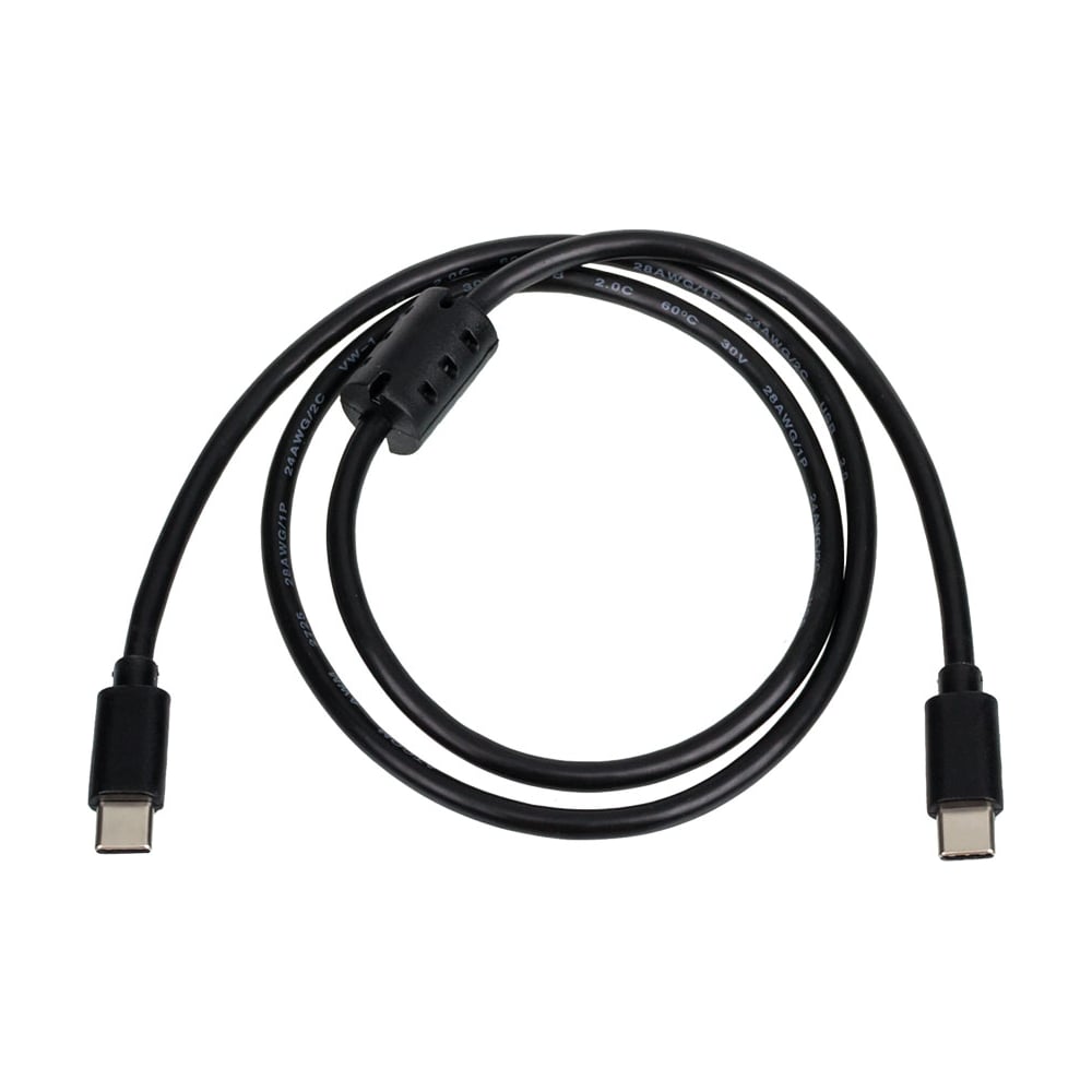 Изображение товара Кабель Retic USB 3.1 Type-C штекер-штекер 0,8 м черный AT2113