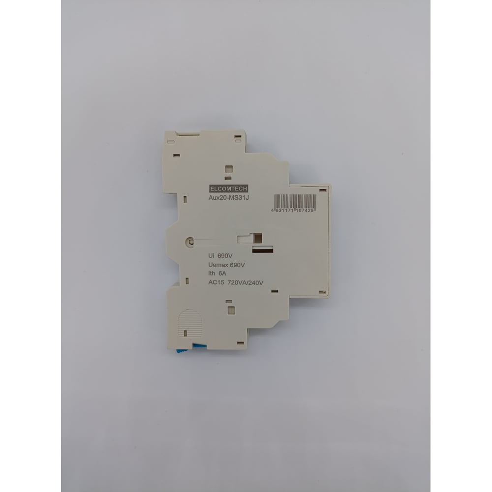 Изображение товара Доп контакт бокового монтажа ELCOMTECH Aux20S-MS31J, 2НО для MS31J УТ-00026541 Изображение товара Доп контакт бокового монтажа ELCOMTECH Aux20S-MS31J, 2НО для MS31J УТ-00026541