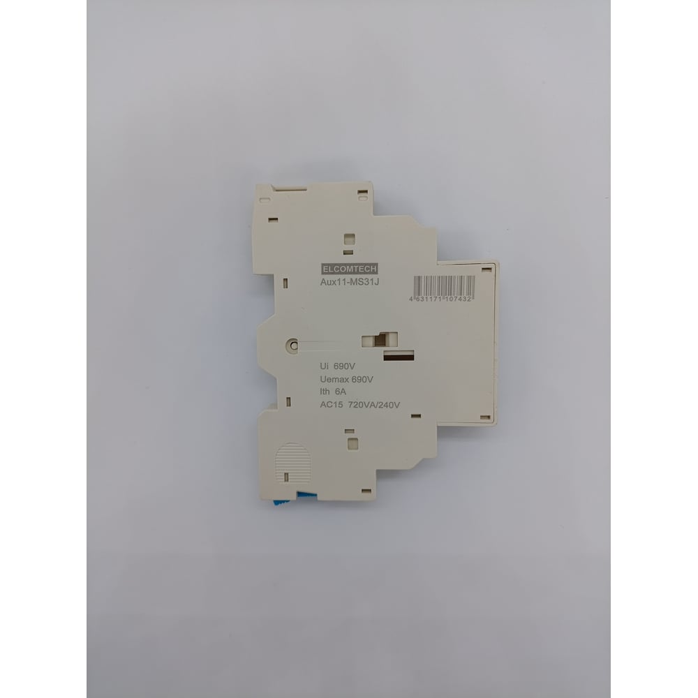 Изображение товара Доп контакт бокового монтажа ELCOMTECH Aux11S-MS31J, 1НО 1НЗ для MS31J УТ-00026542 Изображение товара Доп контакт бокового монтажа ELCOMTECH Aux11S-MS31J, 1НО 1НЗ для MS31J УТ-00026542