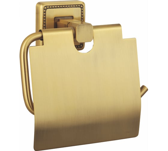 Изображение товара Держатель для туалетной бумаги с крышкой Wonzon & Woghand бронза WW-7226