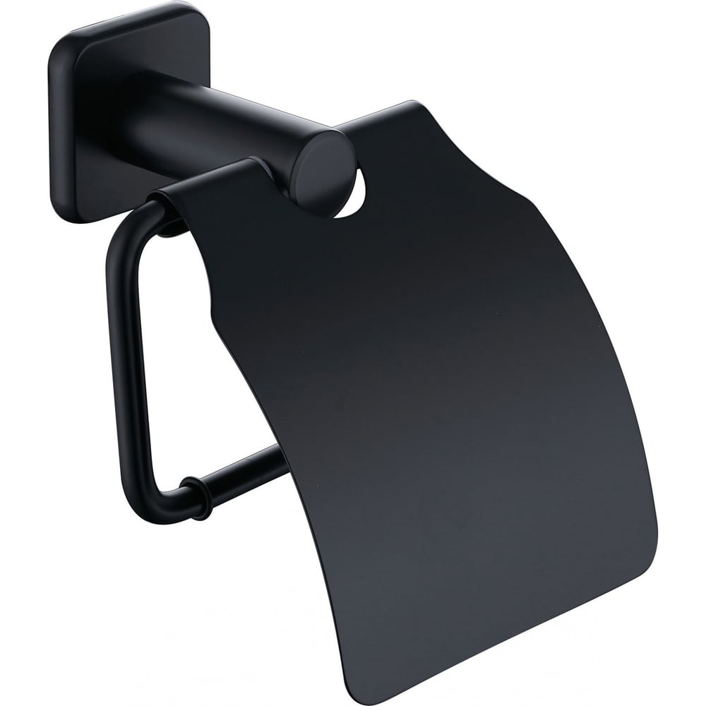 Изображение товара Держатель для туалетной бумаги с крышкой Wonzon & Woghand темный графит WW-V1802-GM