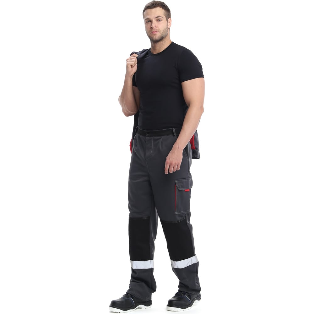 Изображение товара Брюки летние рабочие ИВАРУС Мир, ТВИЛ, с СОП, серый, 40-42, рост 158-164, (40/158)