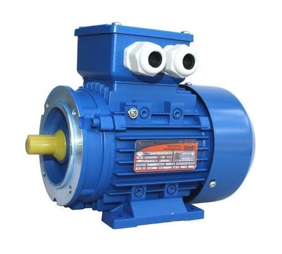 Изображение товара Двигатель ЭМШ AIS112М2У1 4кВт 220/380В, IMB34 (2181), IP55, 33 кг, CI Х0000070715