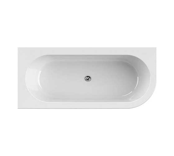 Изображение товара Акриловая ванна угловая левосторонняя, Cezares SLIM CORNER-180-80-44-L-W37