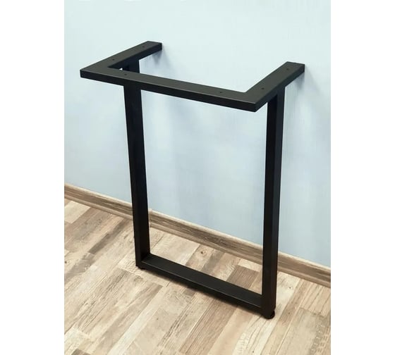 Изображение товара Подстолье для стола Parallax 775 350 50x25 металлическое барное лофт с регулировкой высоты. 77BX035030077-PRM